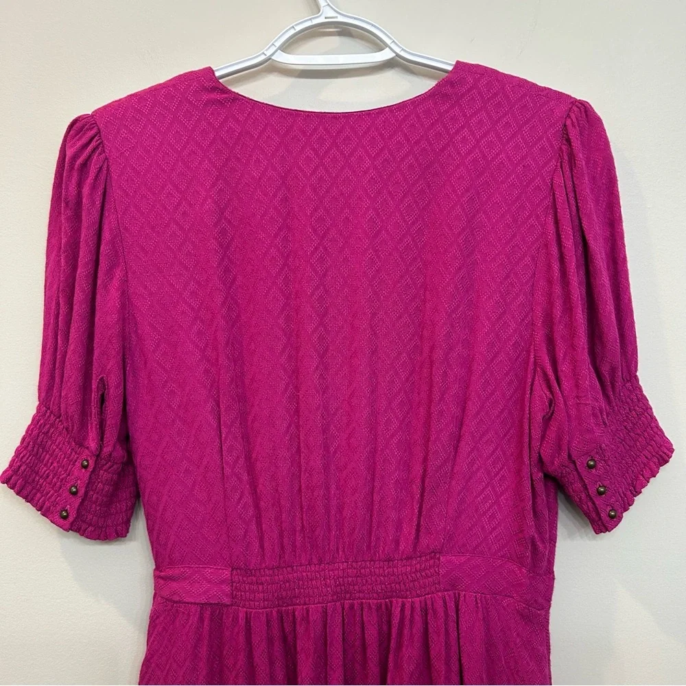 Anthropologie Pink Midi Dress - Picture 8 of 14